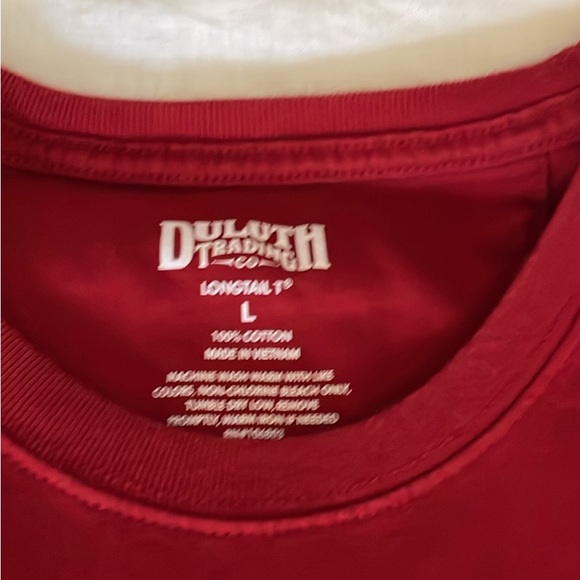 Men’s Duluth Trading Longtail T short Sleeve Pocketed T-shirt size L - Picture 5 of 7